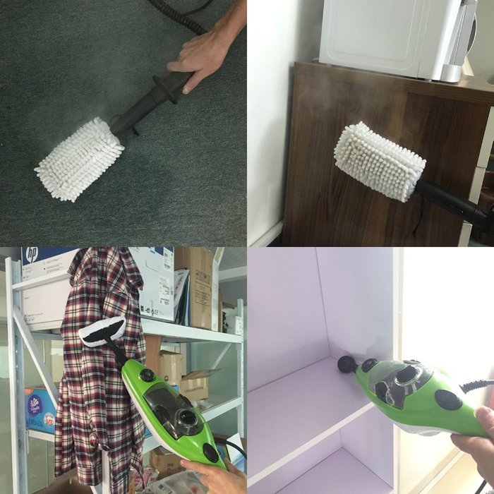 MissyeeDirect Steam Mop X10 Steam Cleaners for Floor Carpet Window