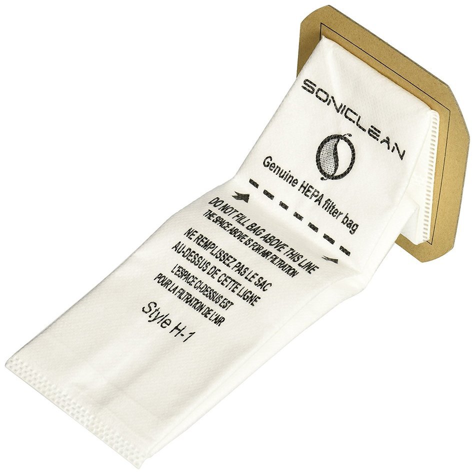 Soniclean Handheld Vacuum HEPA Filter Bags free image download