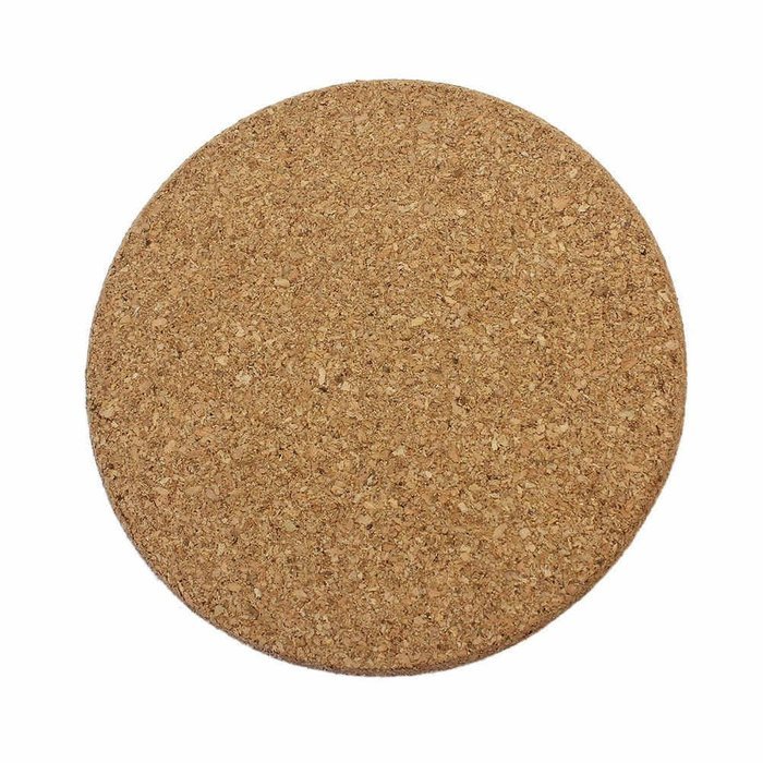 6Pcs Heat Insulation Round Cork Coaster Coffee Tea Cup Mat Pad for Household Use N2 free image
