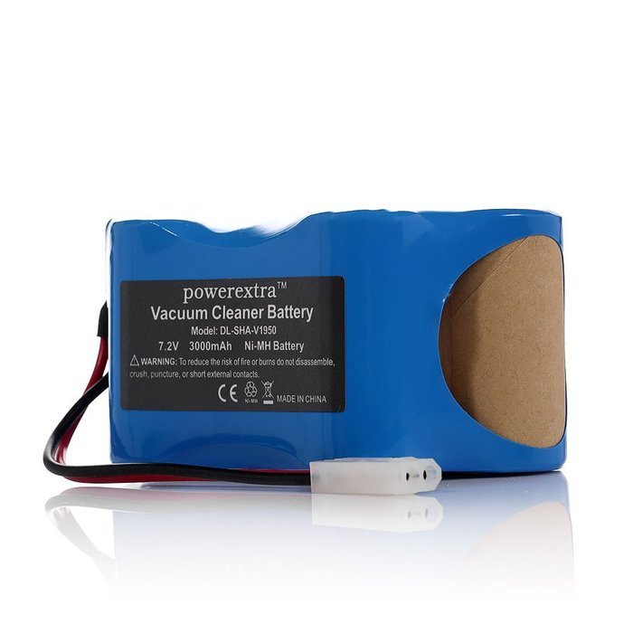 Powerextra Euro Pro Shark 7.2V NiMH Replacement Battery Pack for Shark