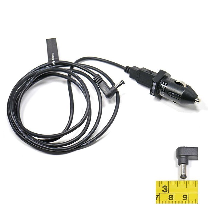 EDO Tech® Ultra Compact USB Car Power Adapter and Cable for Sirius XM