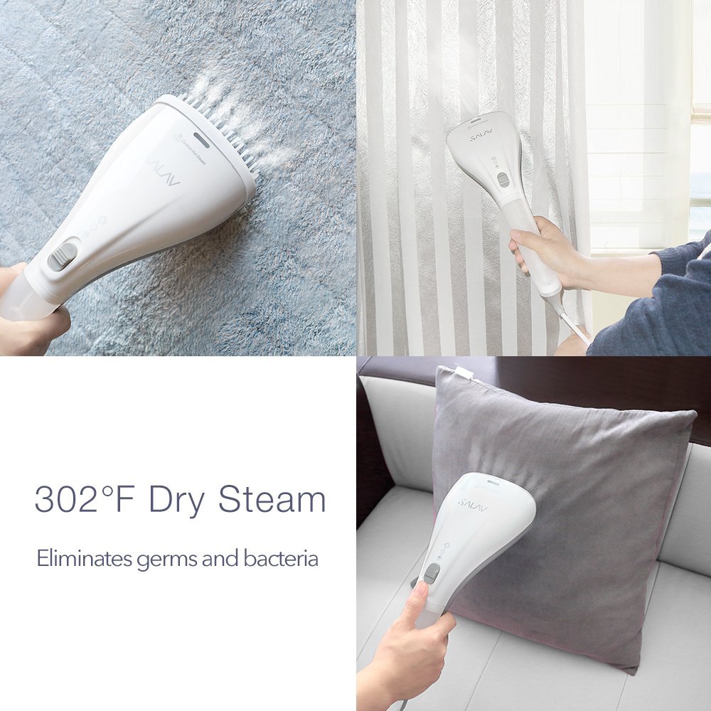 SALAV StrongFastContinuous Dry Steam Ready in 35s Portable Handheld