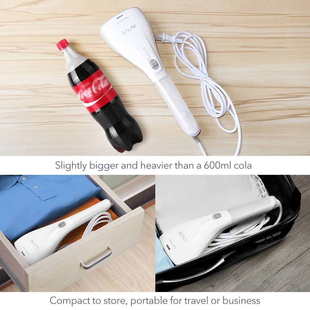 SALAV StrongFastContinuous Dry Steam Ready in 35s Portable Handheld