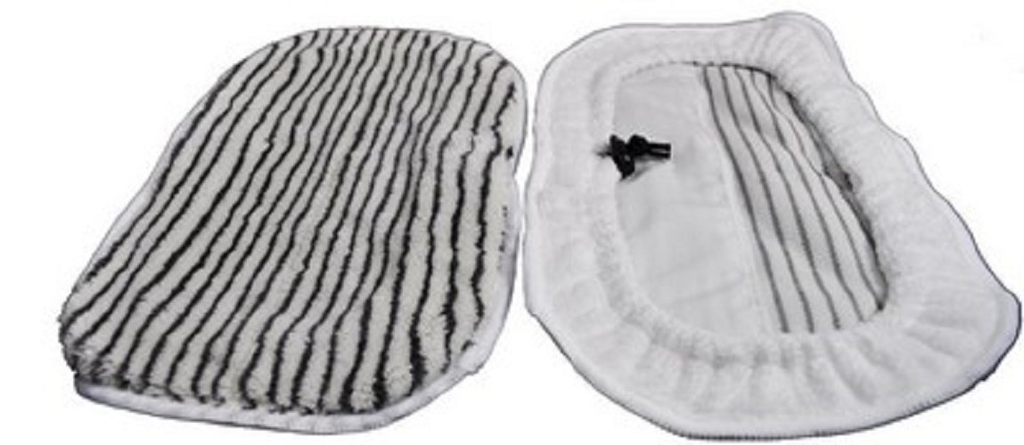 Bissell Steam Mop 1867 Wide Path Deluxe Pads 2 Pk Part 3255H free