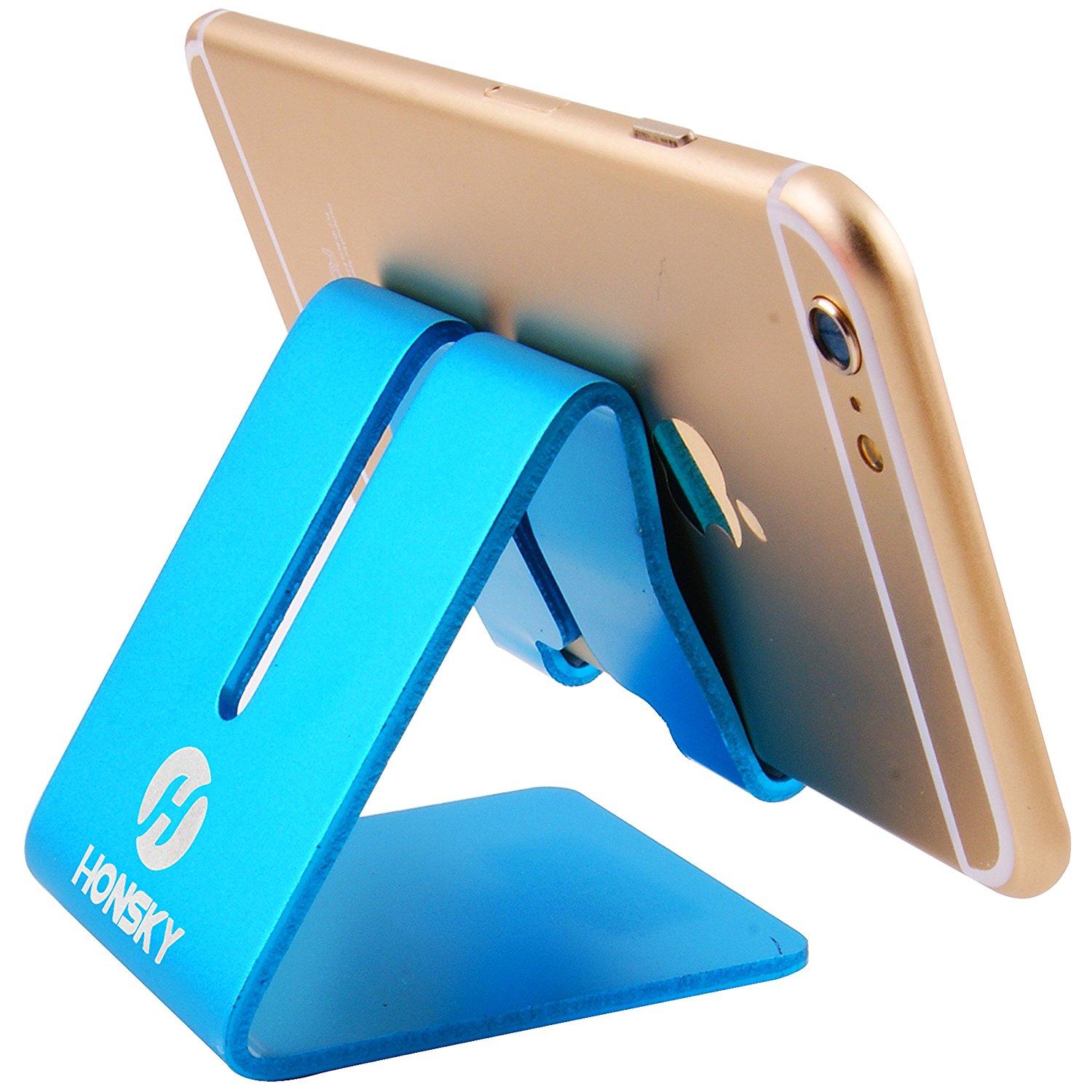 Honsky®Solid Portable Aluminum Desktop Stand Smart Phone Holder for