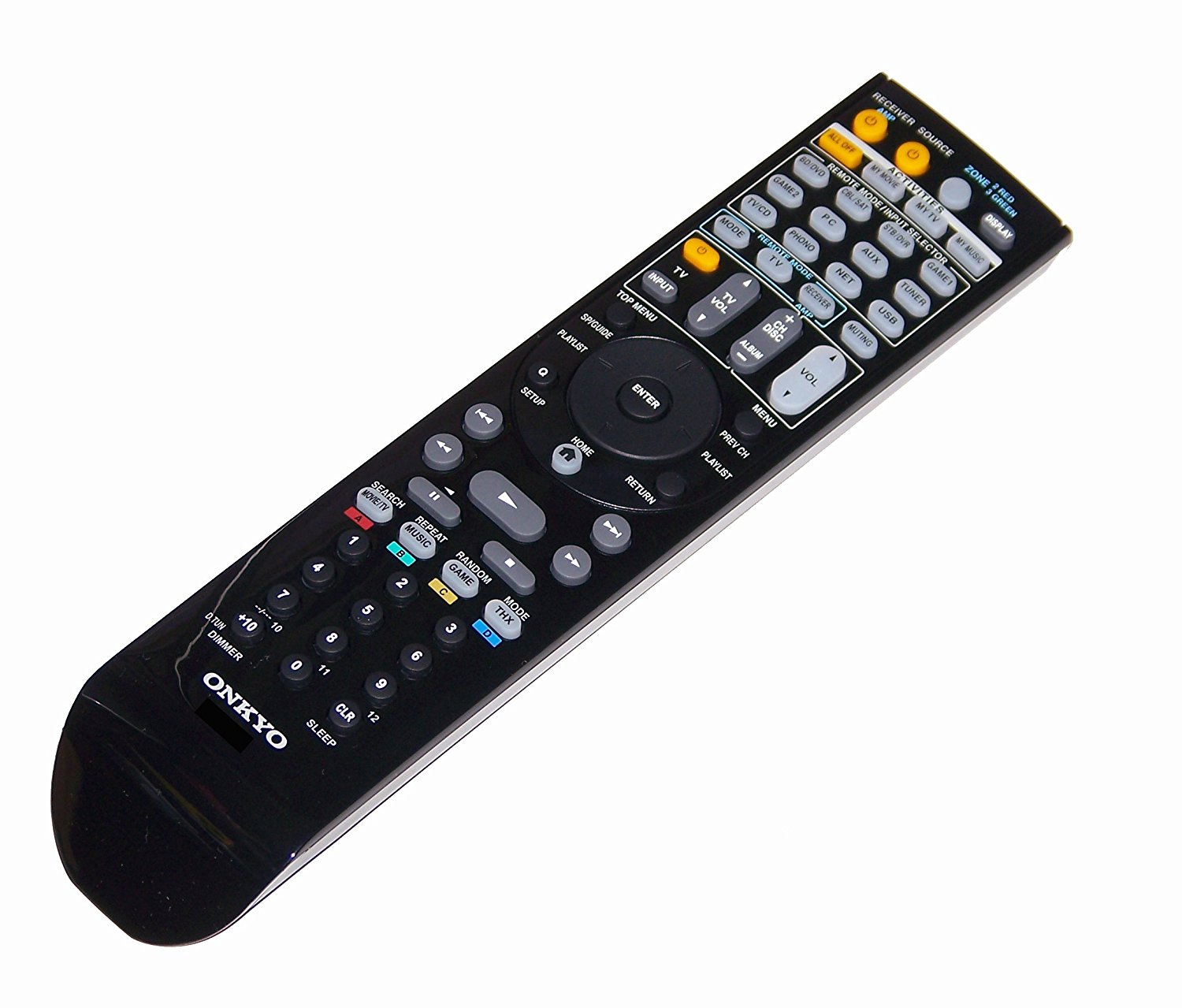 OEM Onkyo Remote Control TXNR818, TXNR818, TXNR828, TXNR828, TXNR929