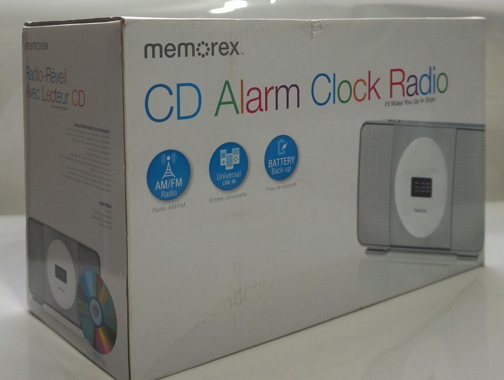 CD Alarm Clock Radio free image download
