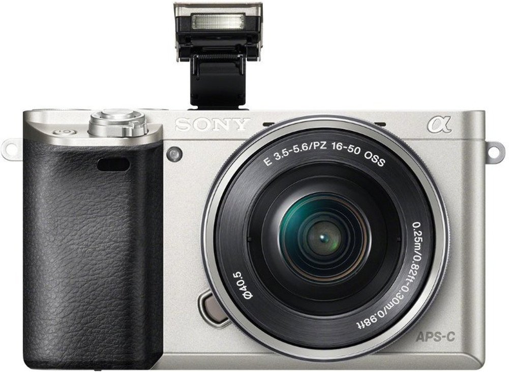 Sony A6000 Interchangeable Lens Digital Camera Silver (24.3MP
