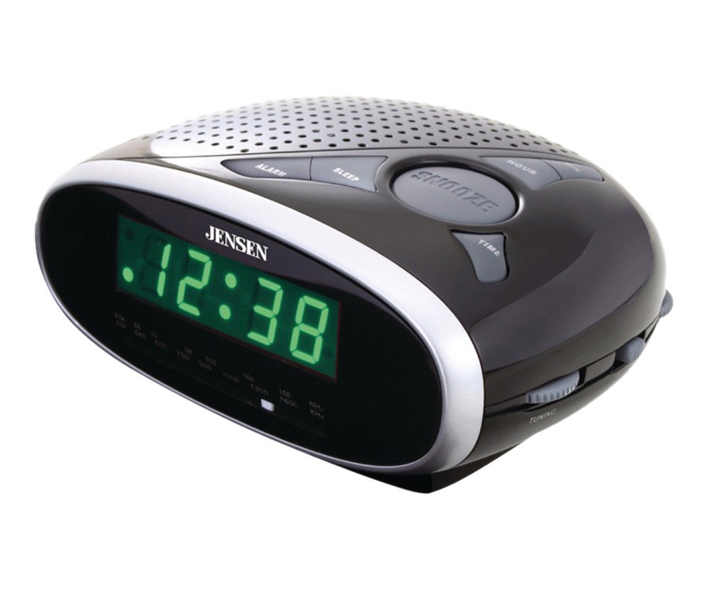 Jensen AM/FM Dual Alarm Clock Radio N2 free image download