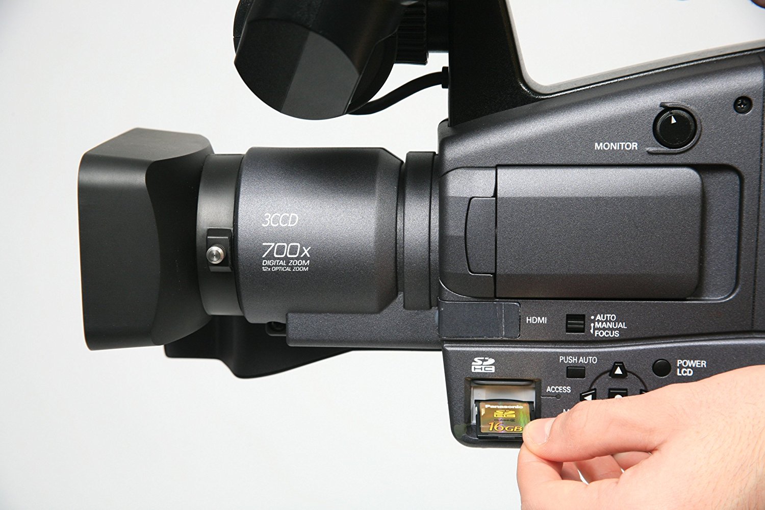 Panasonic AGHMC70PJU AVCHD 3CCD Flash Memory Professional Camcorder