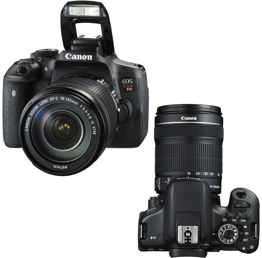 Canon EOS T6i DSLR Camera Kit + Canon EF 24105mm L (Glass Element