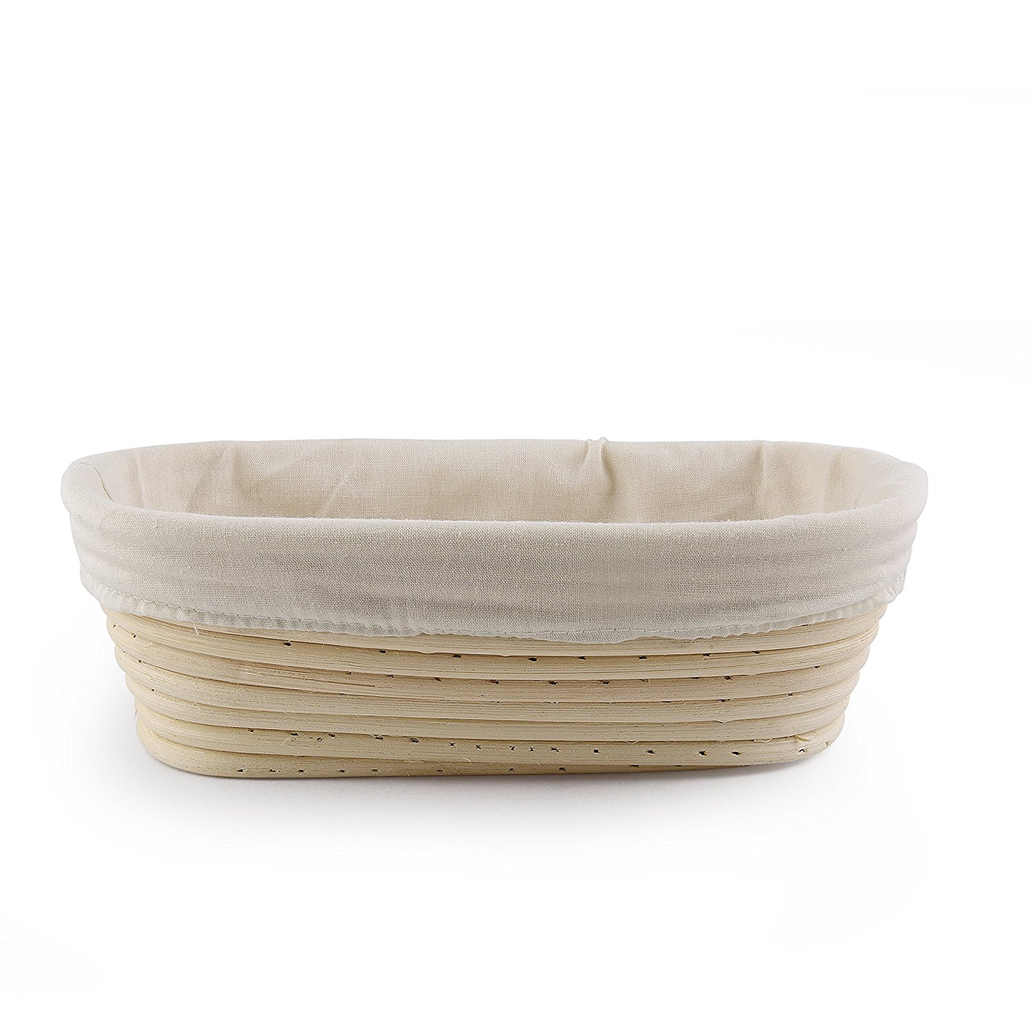 Oval Proofing Basket Set by Bread Story 10 Inch Oval