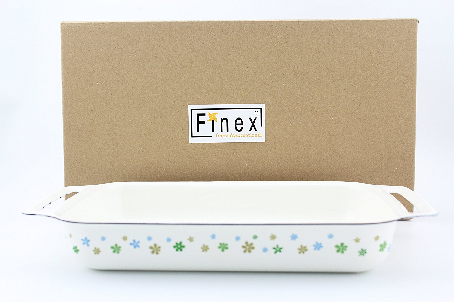 Finex Kitchen Premium Porcelain Enameled Steel Collection (Floral