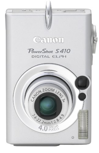 Canon PowerShot S410 4MP Digital Elph with 3x Optical Zoom N3 free