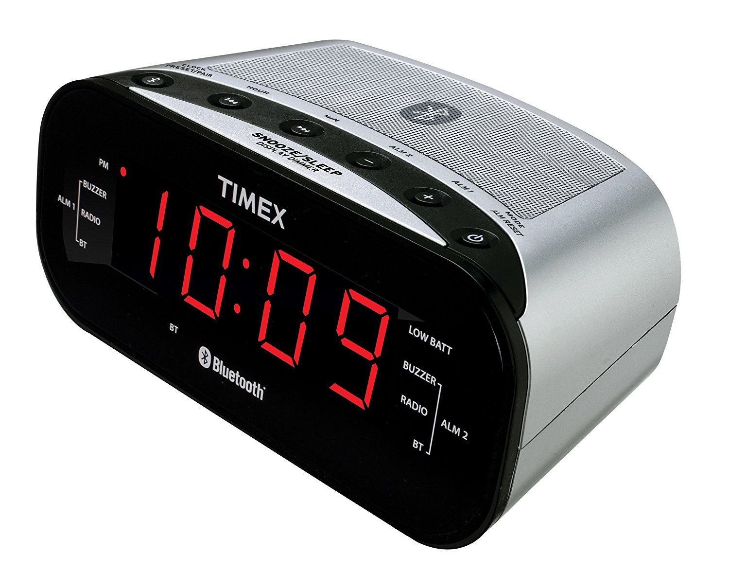 Timex Dual Alarm Radio Alarm Clock, Black (T332SC) N2 free image download