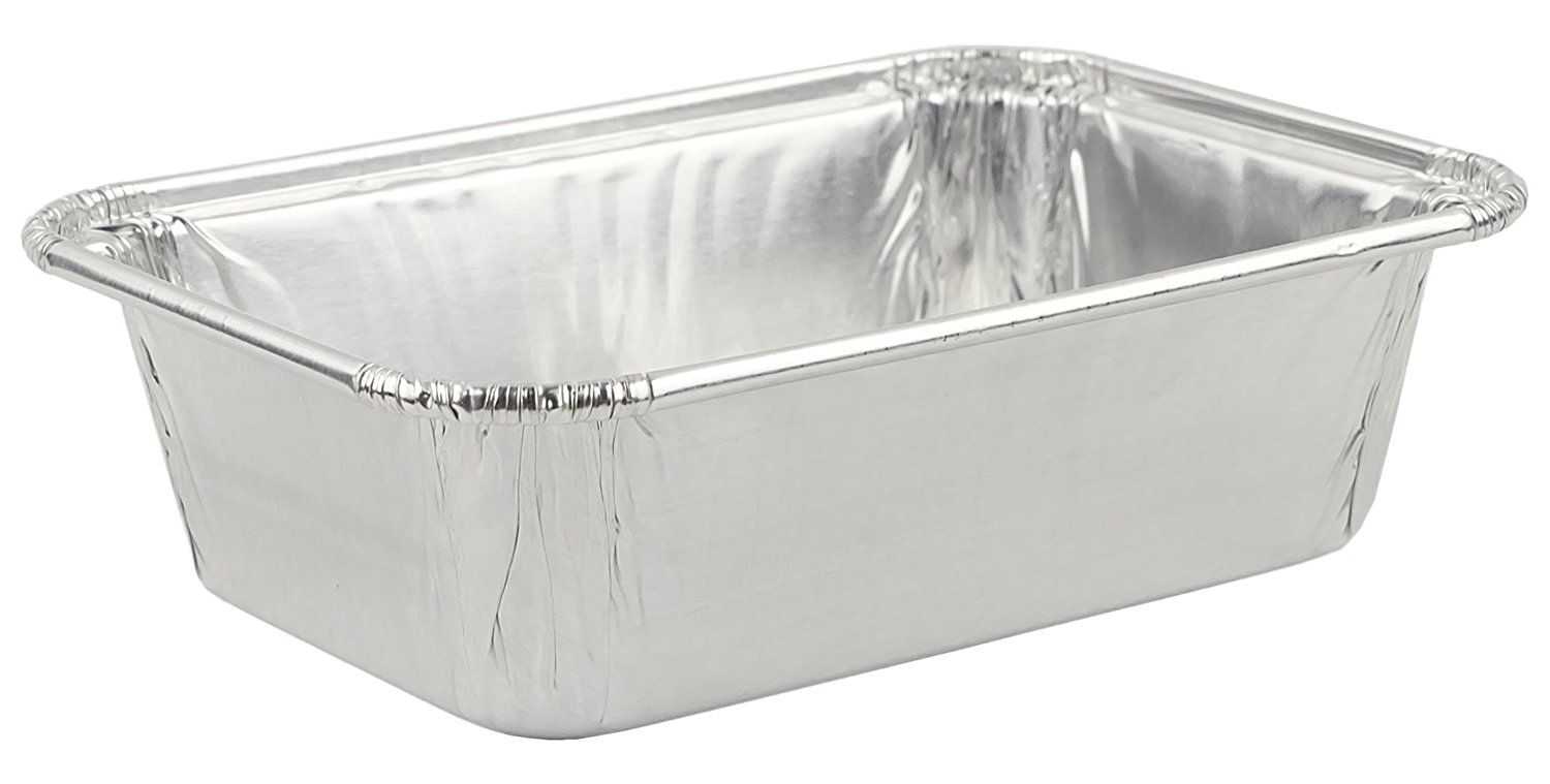 Aluminum Foil MiniLoaf Bread Bake Pan Small Pan for Baking w/Clear Lid