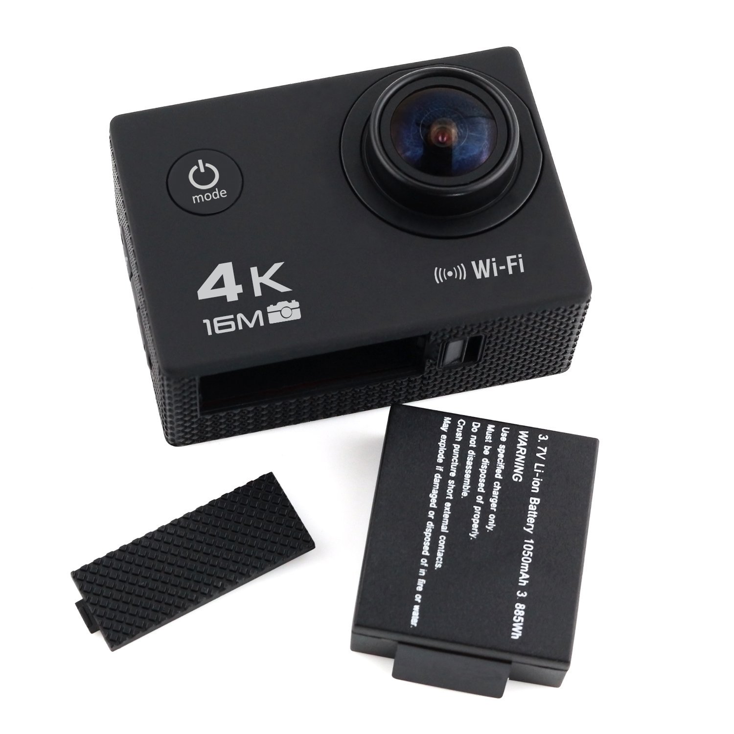 LeFun Sports Action Camera, 4K Ultra HD 1080P Wifi 16MP Bike Helmet Cam Waterproof Camcoder¡­ N5