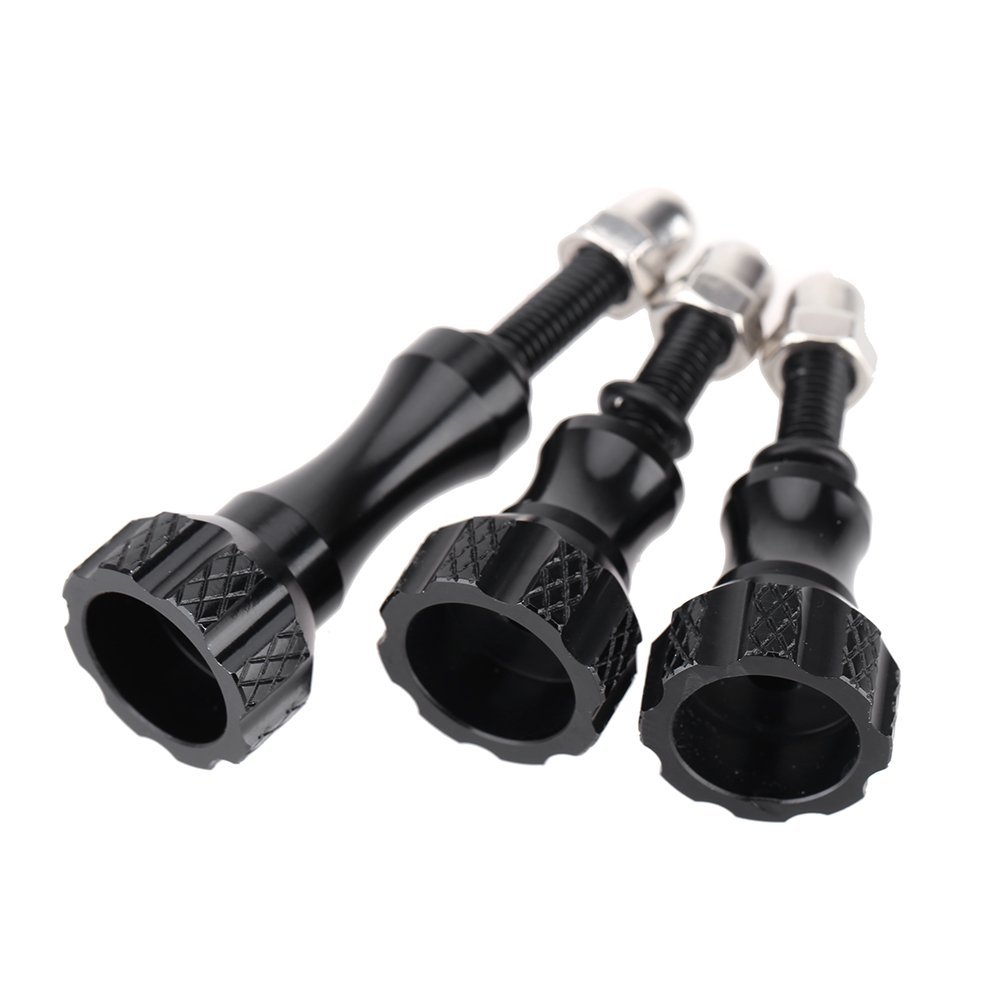 Andoer Aluminum Thumb Knob Stainless Bolt Nut Screw Set for GoPro HD