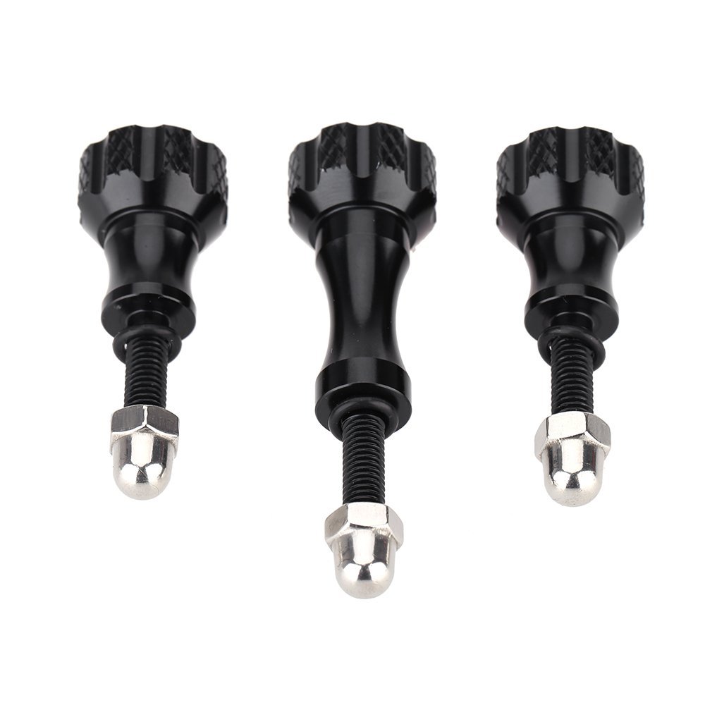 Andoer Aluminum Thumb Knob Stainless Bolt Nut Screw Set for GoPro HD