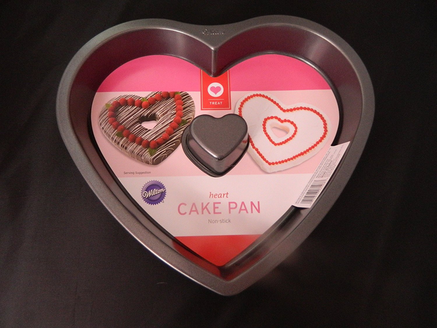Wilton Heart Cake Pan nonstick free image download
