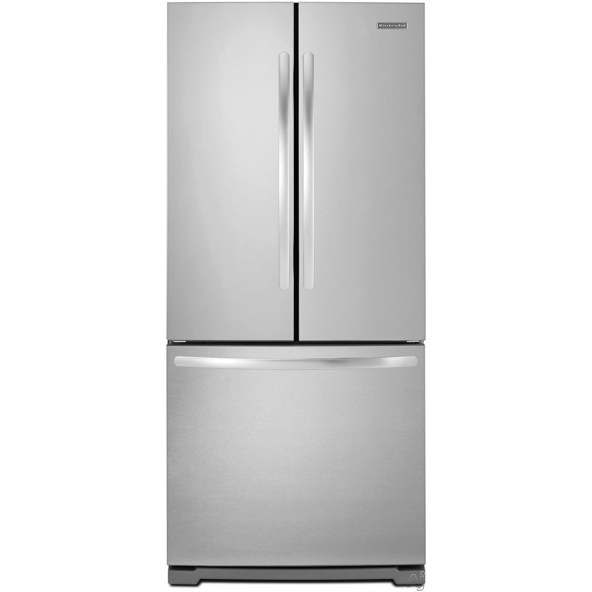KitchenAid Architect Series II KFFS20EYMS 29 1/2 19.6 cu. ft. Capacity French Door Refrigerator