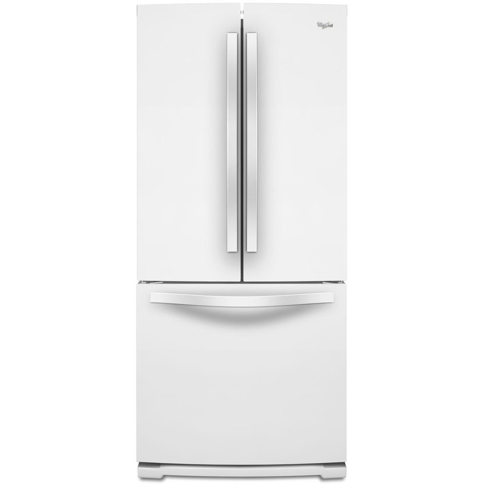 Whirlpool WRF560SMYW 19.6 Cu. Ft. White French Door Refrigerator