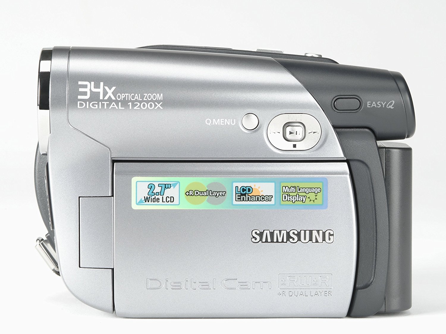 Samsung SCDC173U DVD Camcorder with 34x Optical Zoom (Discontinued by