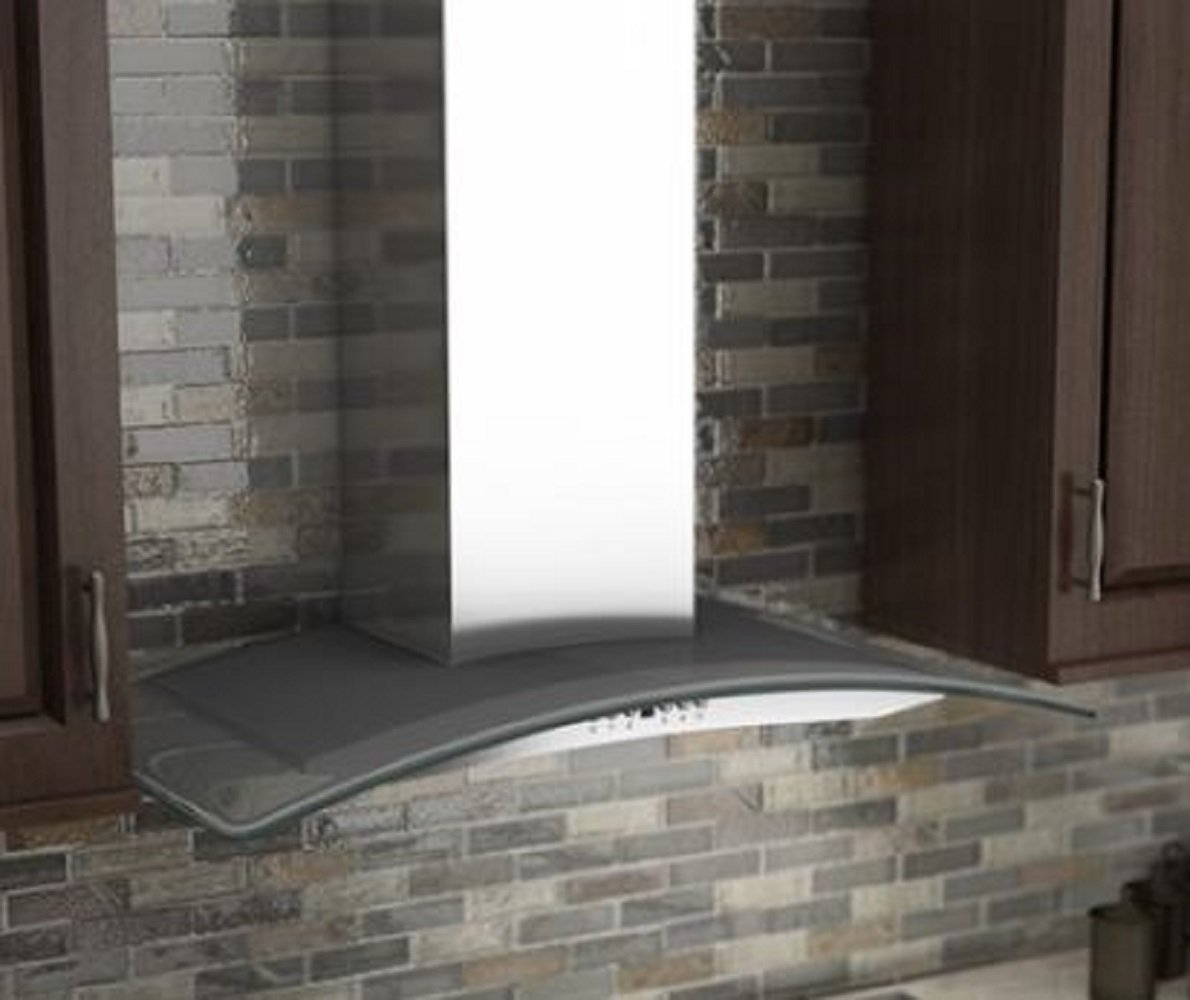 Z Line KN436 Z Line 760 CFM Wall Mount Range Hood, 36", /Glass, Stainless Steel free image download