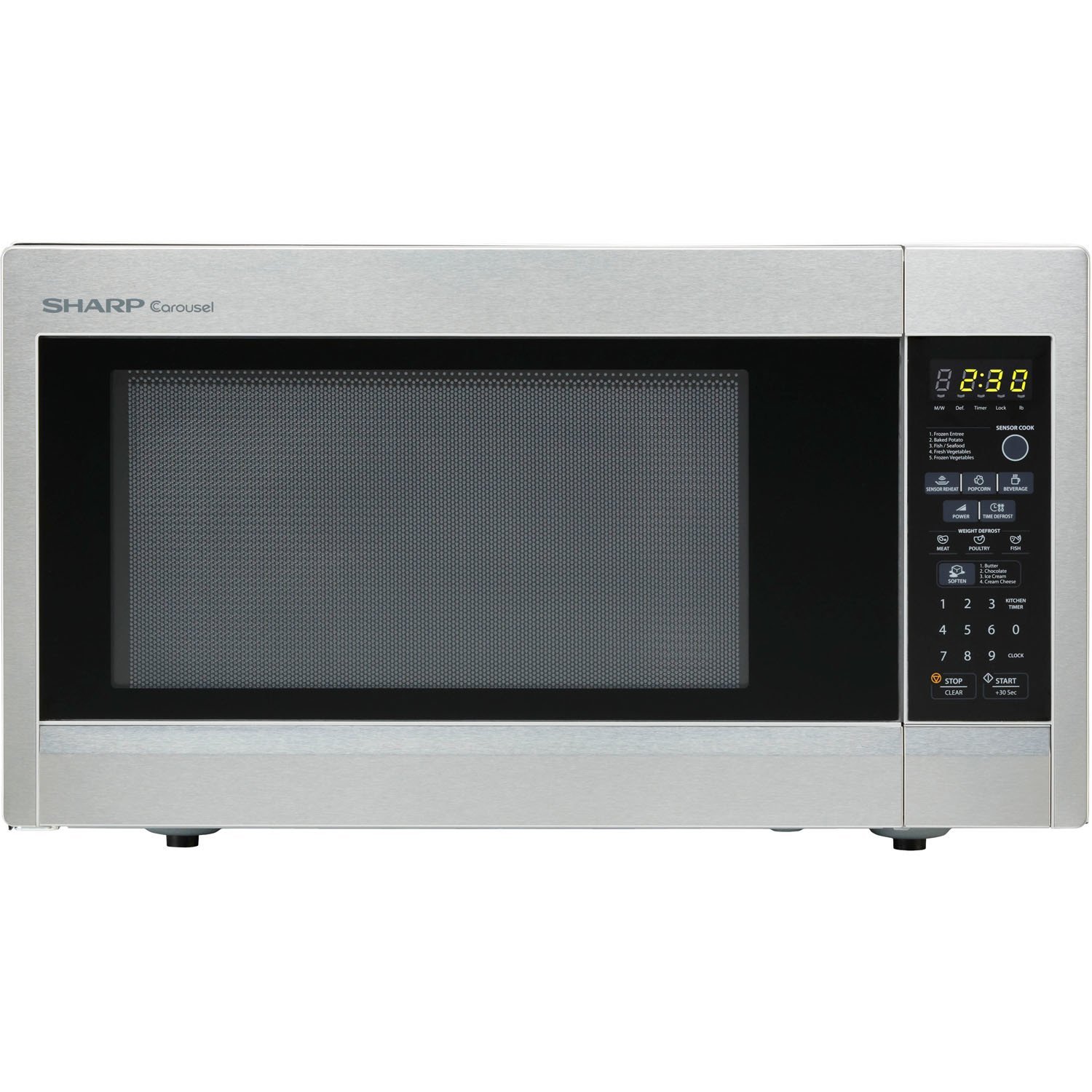 Sharp 1.8 Cu. Ft. 1100W Countertop Microwave, Microwave Oven N3 free