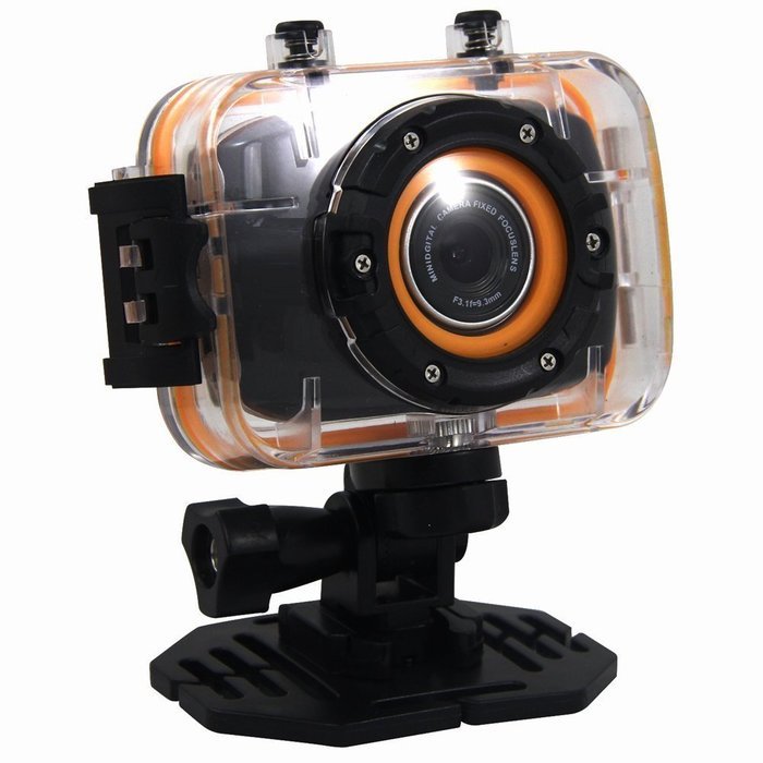Full HD 1080P Waterproof Digital Sports Action Camera Helmet DV Camcorder with Touch Screen