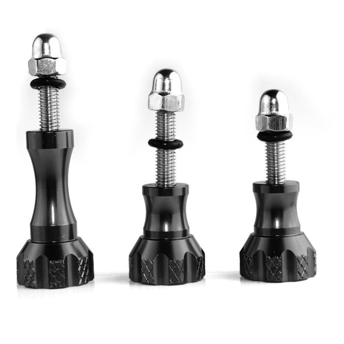 YUYIKES™ Aluminum Thumb Knob Stainless Bolt Nut Screw for GoPro Hero 4