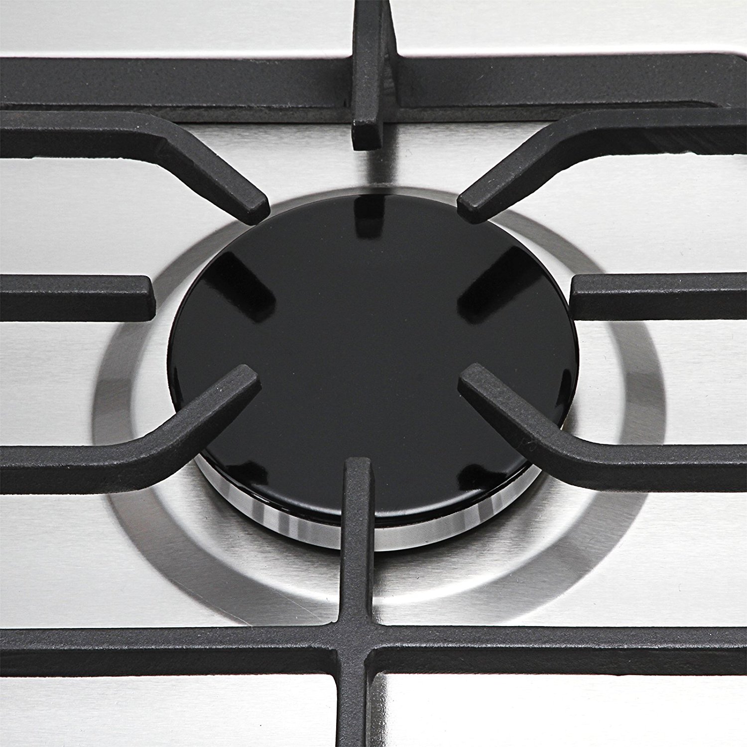 METAWELL 30" Stainless Steel Gold Burner Builtin 5 Stoves Natural Gas