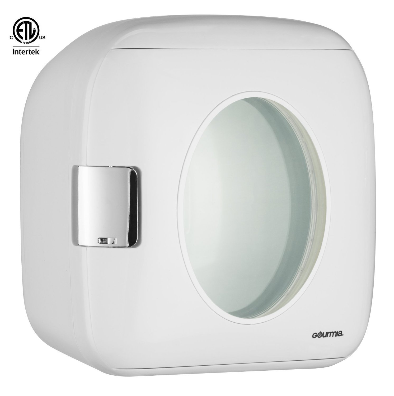 Gourmia GMF1200 Portable 12 Can Mini Fridge Cooler and Warmer for Home