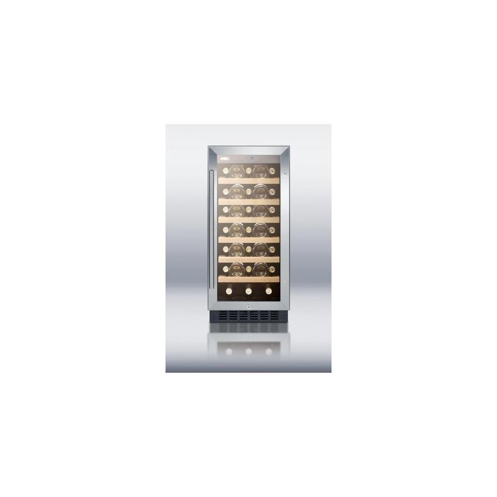 Summit SWC1535B 33 Bottles Capacity Wine Cellar Digital Display LED