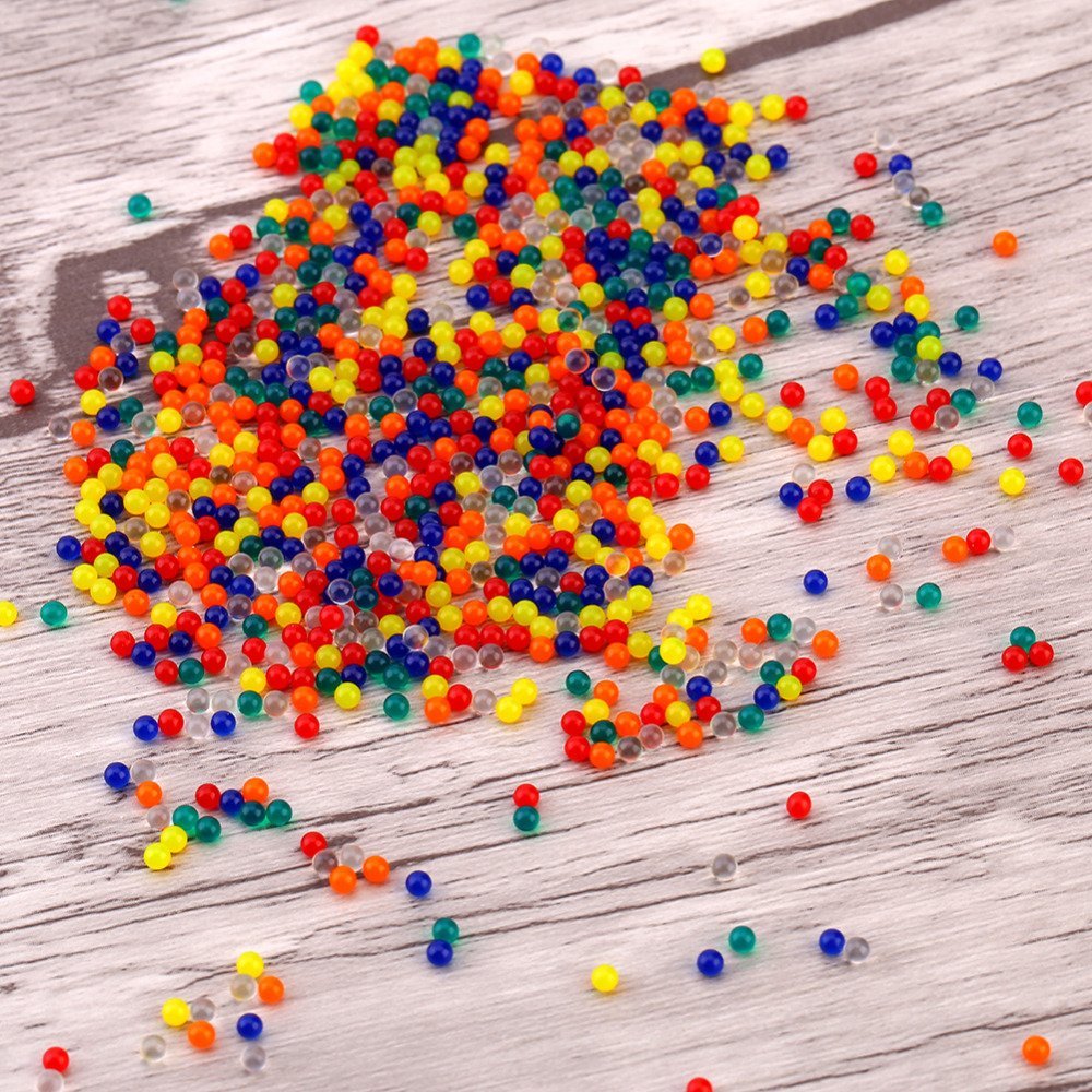 Obula(TM) Hot Sale 3MM 5000PCS/Bag Soft Crystal Water Paintball Water