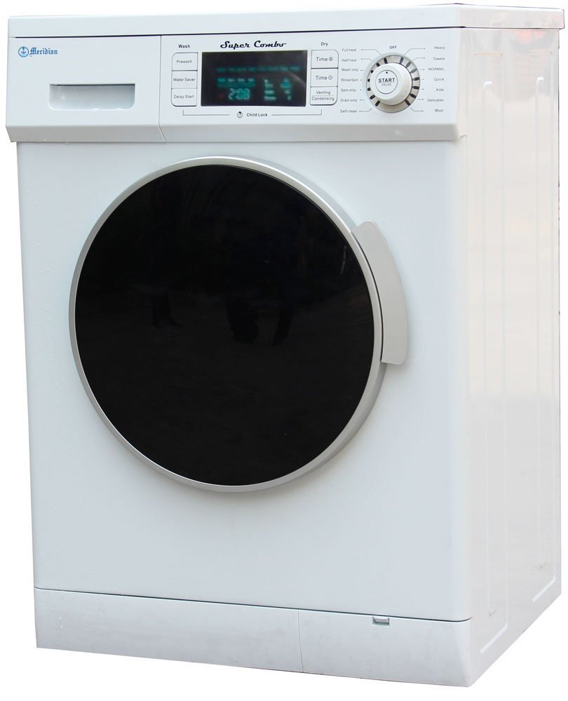 Meridian Convertible Venting Ventless Combo Washer Dryer MD 4000 White
