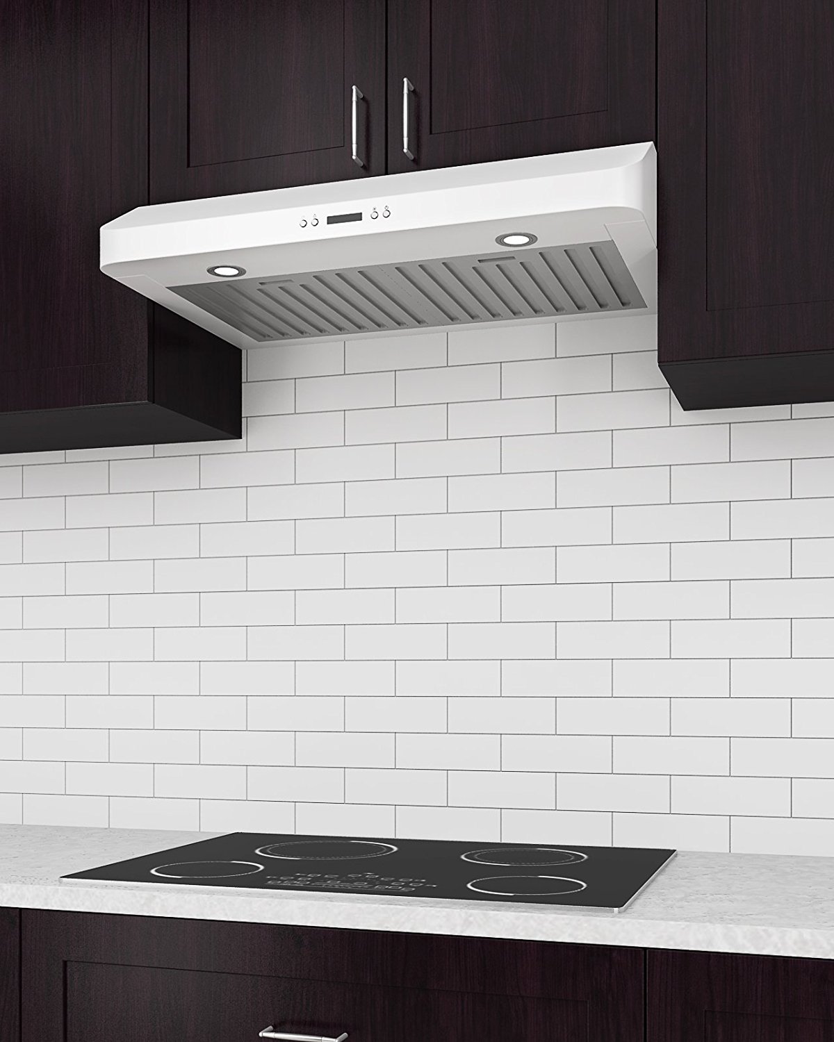 Ancona AN1265 Slim Chef Range Hood, White N2 free image download