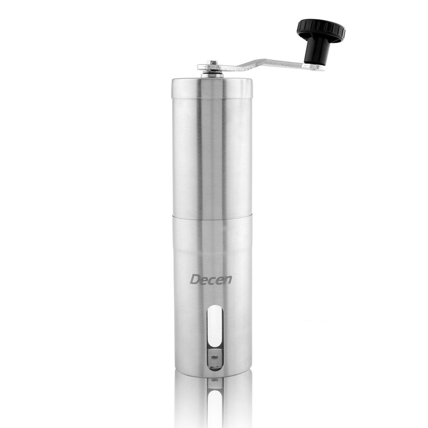 Decen Manual Coffee Grinder Stainless Steel Hand Crank Coffee Bean