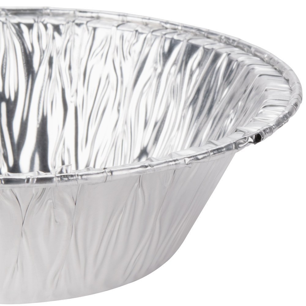 Aluminum Foil Pie Tins, 25 Extra Deep Pans, 5 Inches Diameter, from