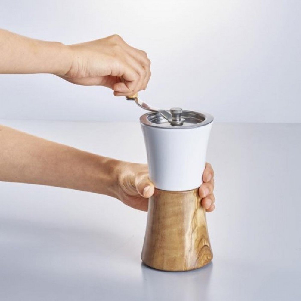 Hario Ceramic/Olive Wood Coffee Grinder free image download