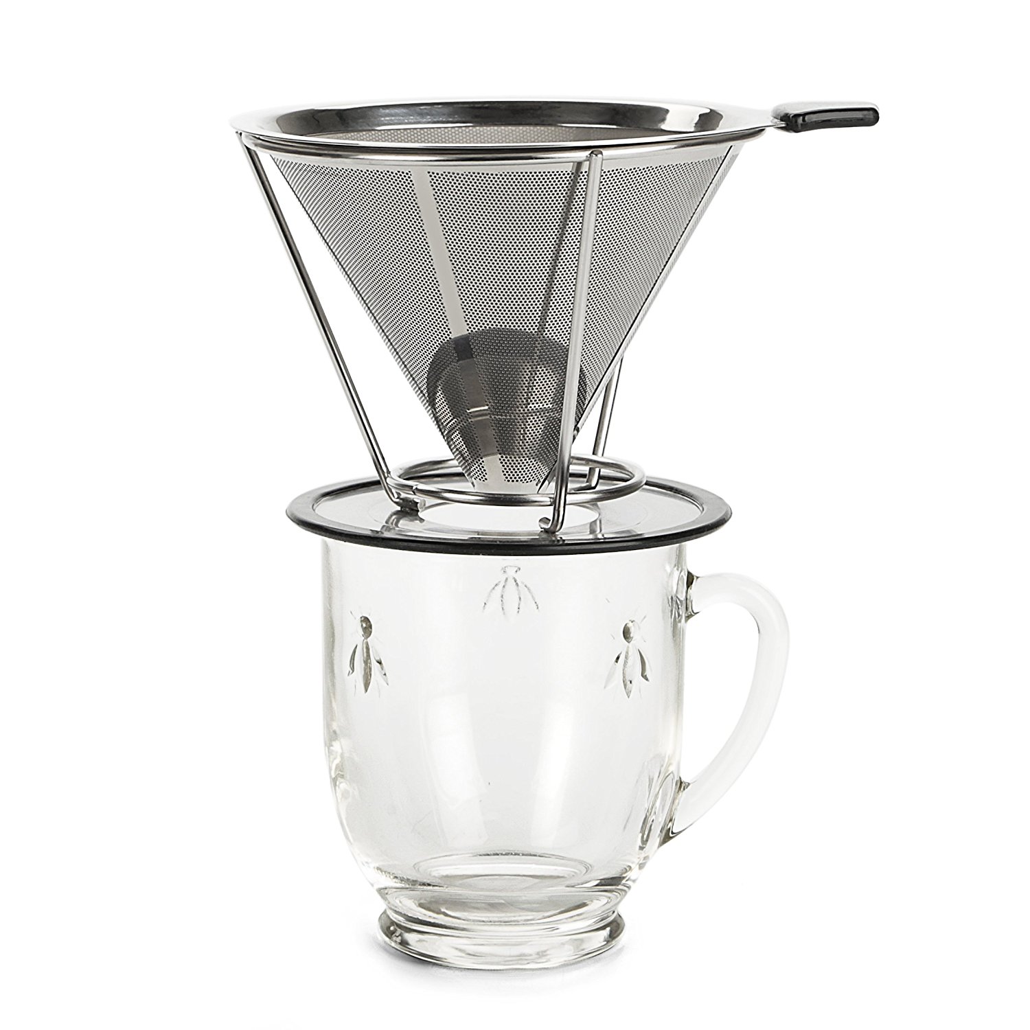Coffee dripper.Best Pour over coffee makerer Stainless steel 18/8(304