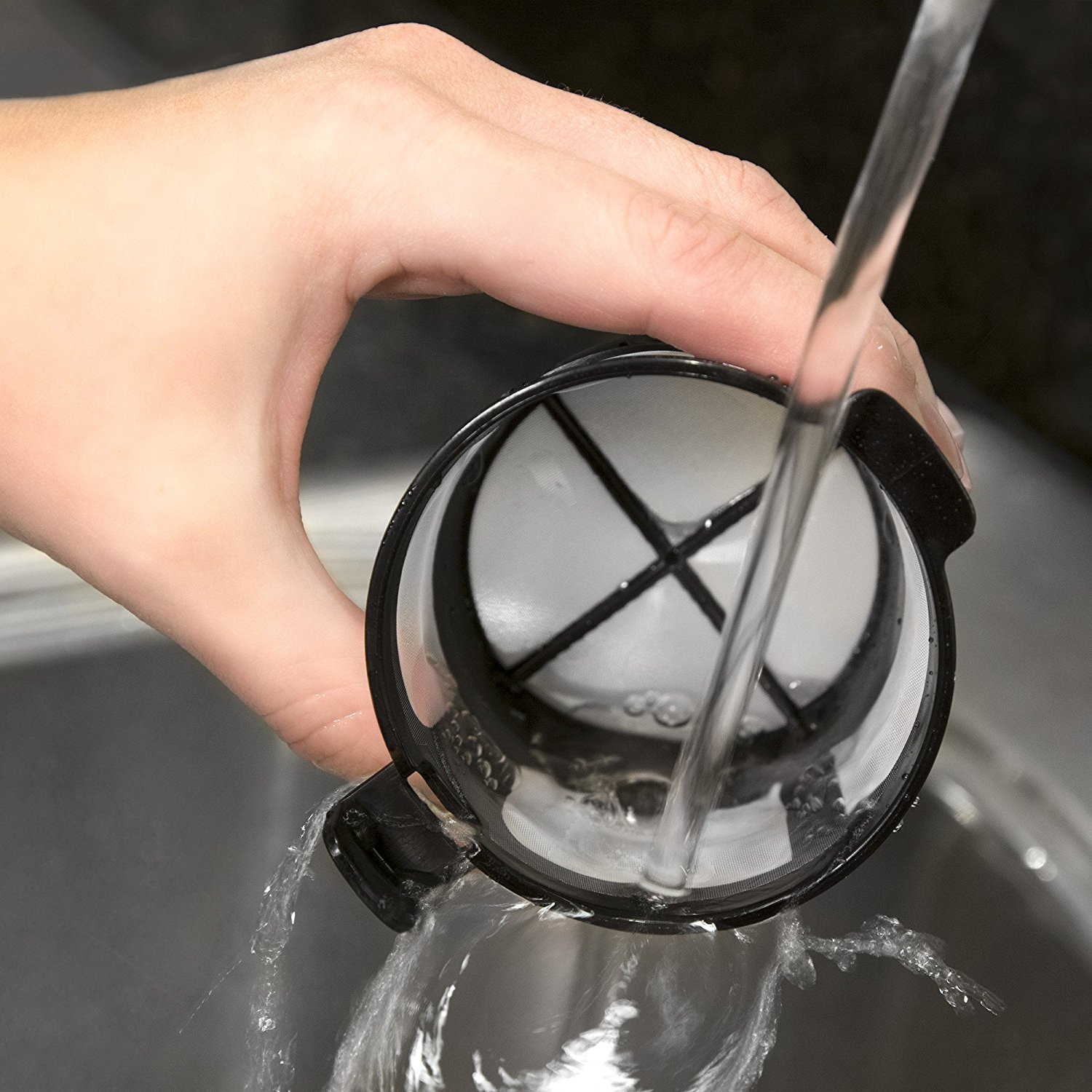 BLACK+DECKER CM618 Single Serve Coffee Maker, Black N4 free image download