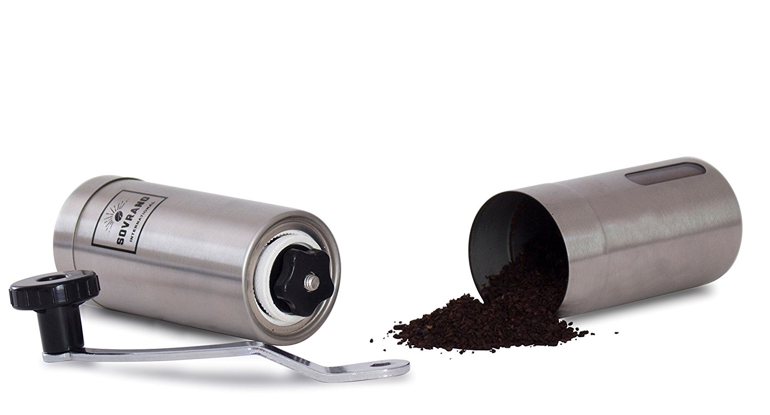 The Sovrano Int'l Coffee Grinder Best Ceramic Conical Burr Coffee