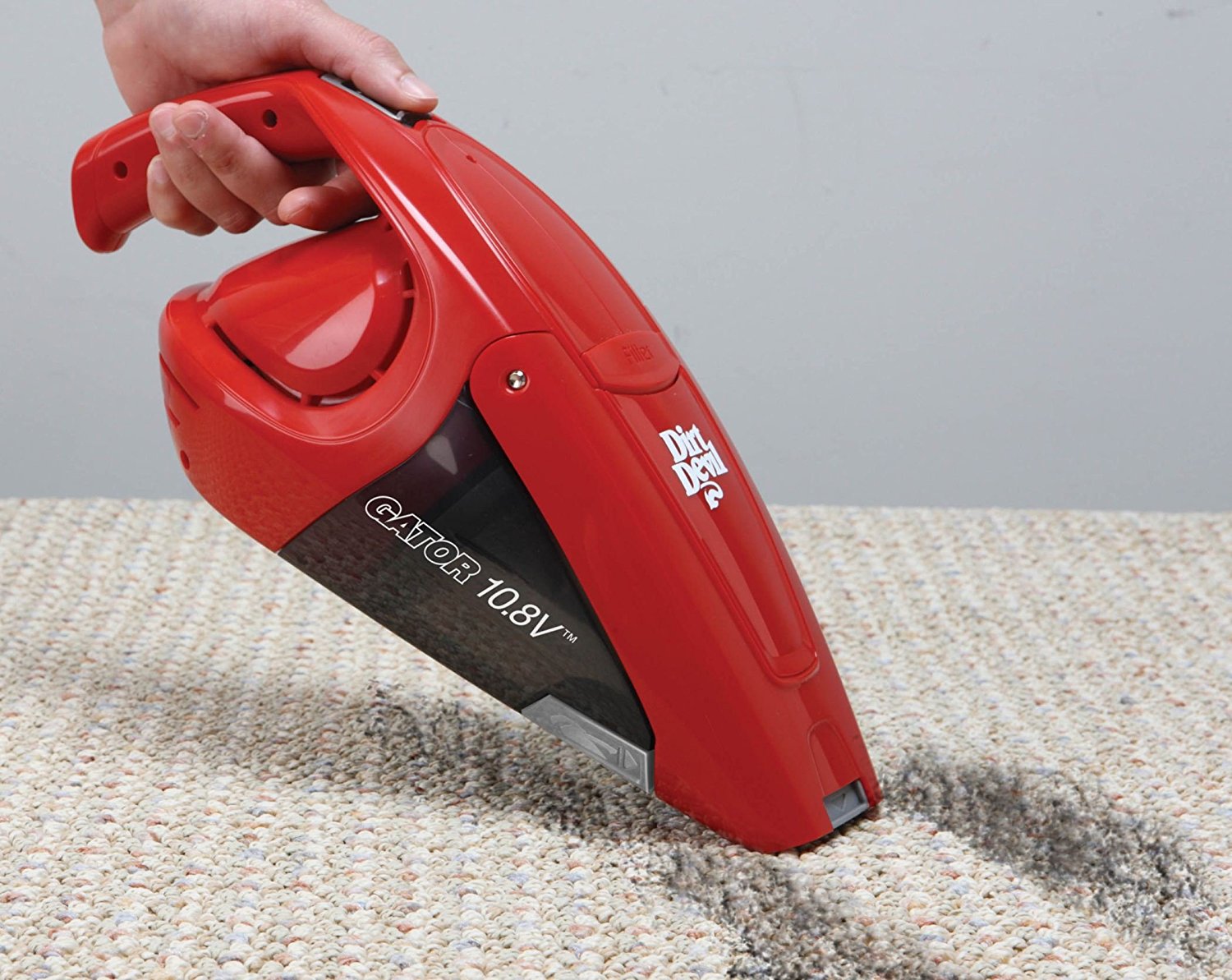 Dirt Devil Hand Vacuum Cleaner Gator 10.8 Volt Cordless Bagless