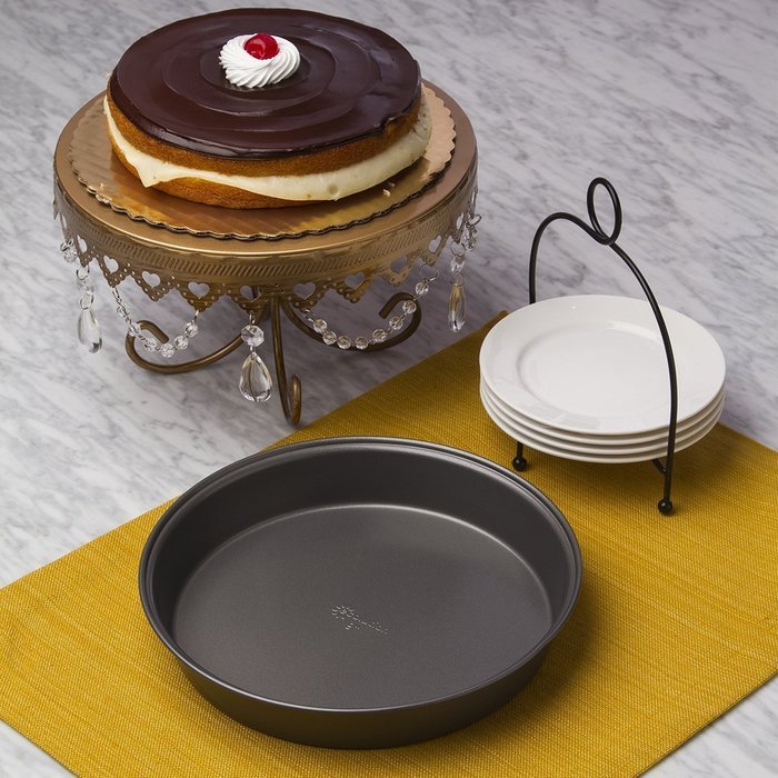 Ecolution Bakeins 3 Piece Springform Pan Set PFOA, BPA, and PTFE Free