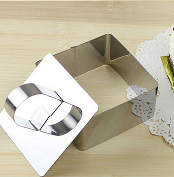 SomebinU 3 inch small mousse Cheesecake circle stainless steel cake