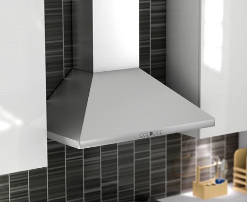 Z Line KF130 Stainless Steel Wall Mount Range Hood, 30Inch N3 free