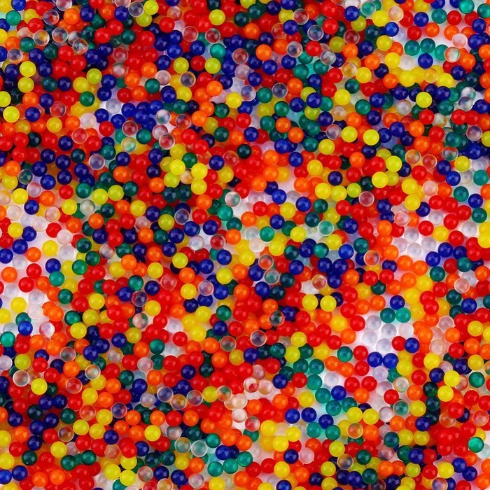 Obula(TM) Hot Sale 3MM 5000PCS/Bag Soft Crystal Water Paintball Water
