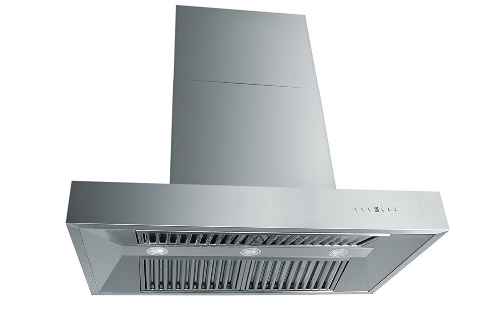 Z Line Stainless Steel Island Mount Range Hood, 42Inch N2