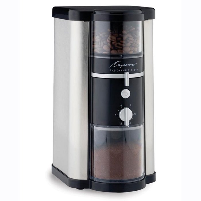 Capresso Stainless Steel Burr Grinder free image download